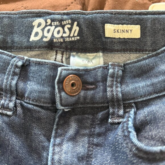 OshKosh B'gosh Kids Blue Wash Skinny-Leg Jeans Size 8/8A - Preloved Excellent - Picture 6 of 7